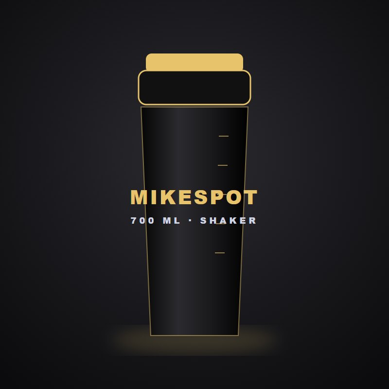 Shaker MikeSpot 700 ml
